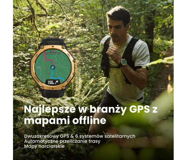 Amazfit T-Rex 3 48mm Pro czarny - 1361213 - zdjęcie 4
